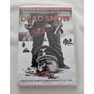 Dead Snow (DVD) 2009 Rare 2-Disc Special Edition - Nazi Zombies - IFC Films